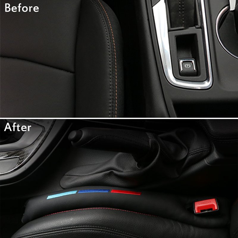 2x Car styling Seat Gap Filler Leather - BMW-Styling.com